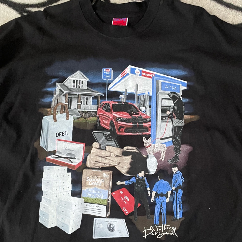 Nothing Personal Scammer Tee 2XL